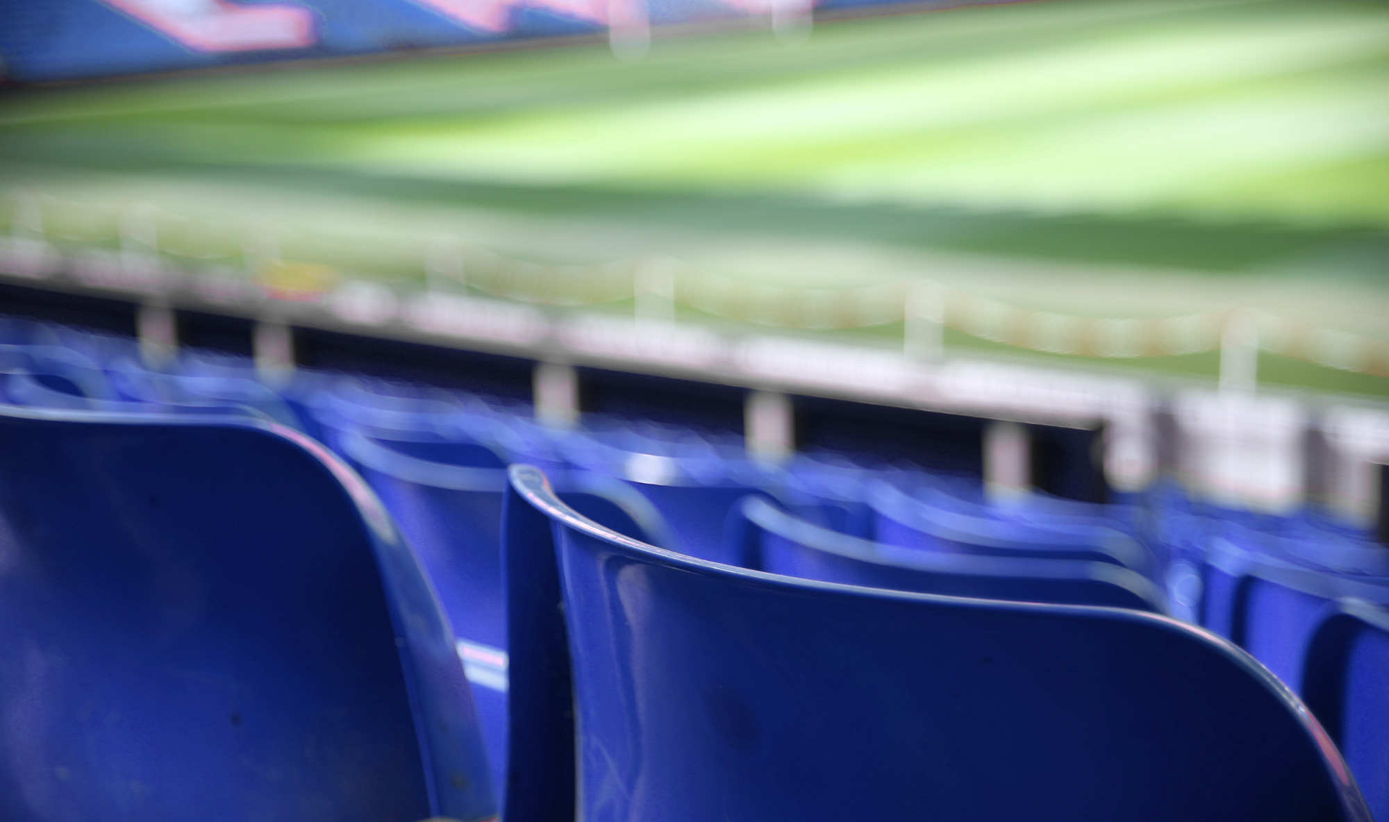 Football stadium seats
