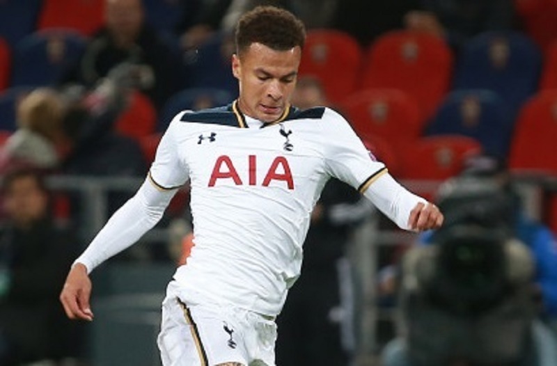 Deli Alli in action for Tottenham