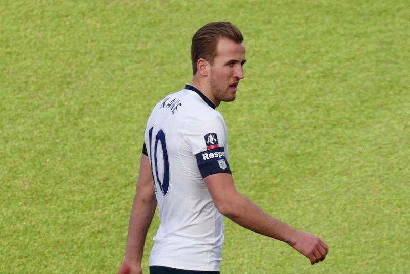 Harry Kane who scored the equalising goal in a 1-1 draw against Arsenal Sat 2nd March 2019