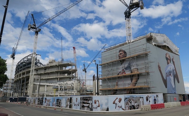 Tottenham Construction of new stadium at White Hart Lane