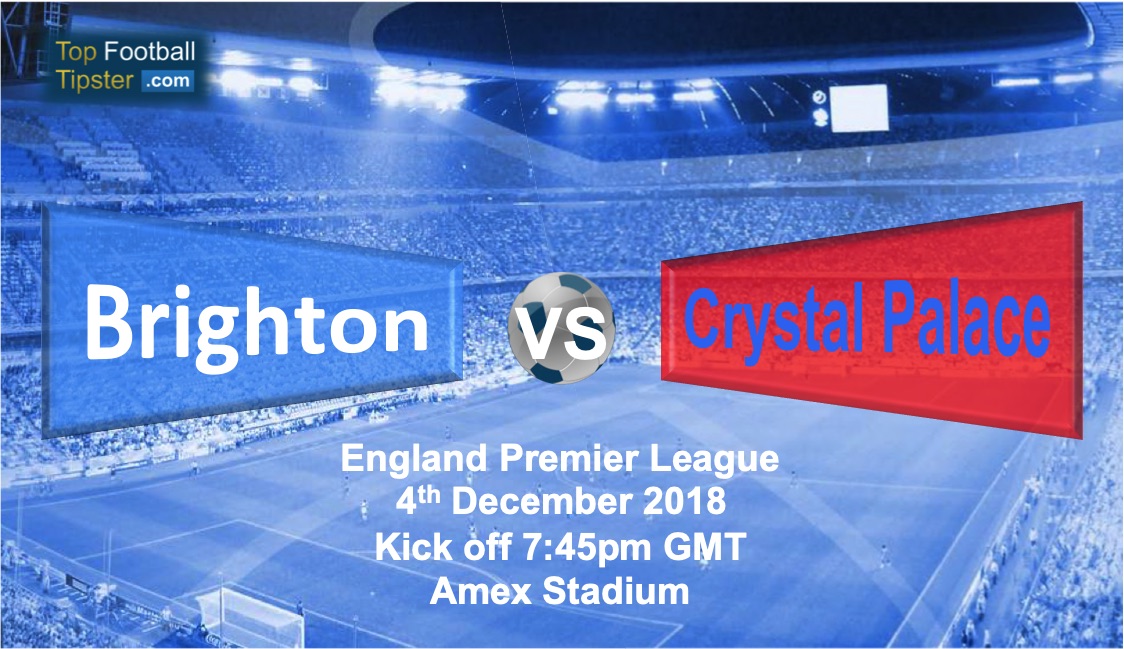 Brighton vs Crystal Palace: Preview and Prediction