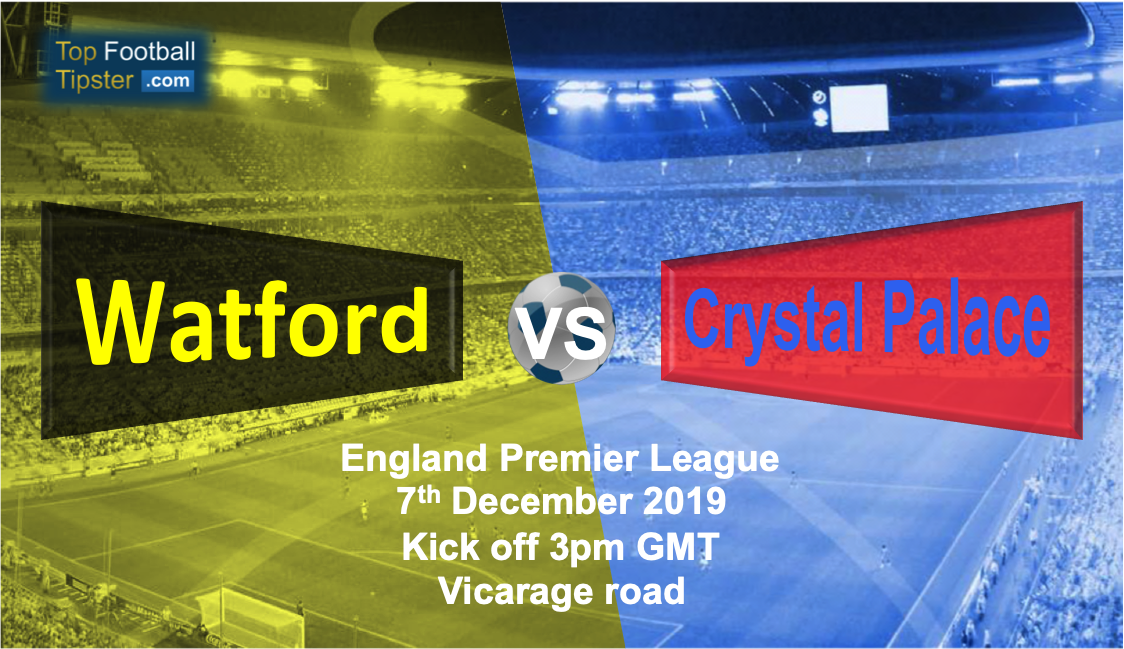 Watford vs Crystal Palace: Preview and Prediction